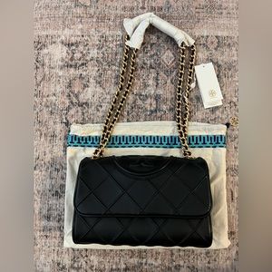 NWT TORY BURCH FLEMING SOFT SMALL CONVERTIBLE SHOULDER BAG